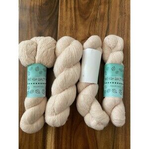 4 Skein Yarn Light Pink Mohair 200g Total #308